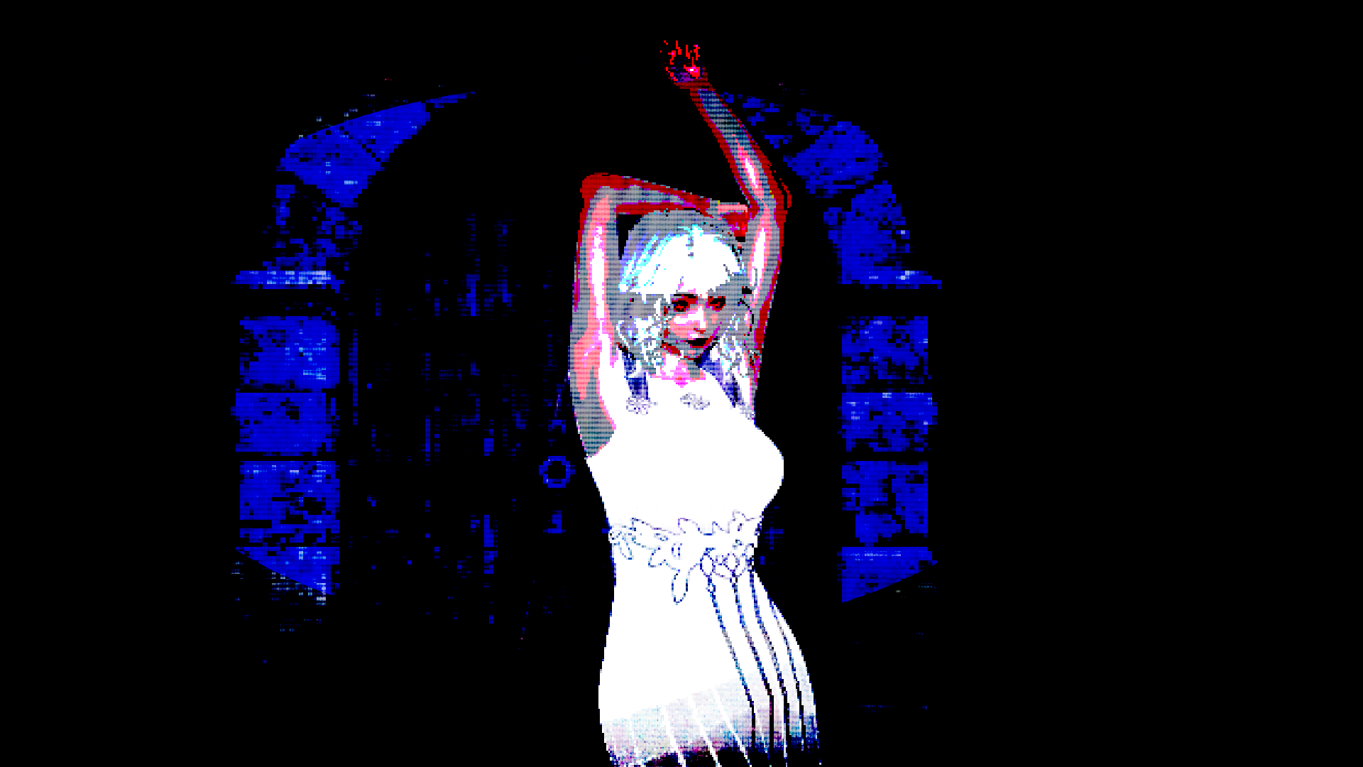 Pixel-art welcome illustration from The Inverted Tower